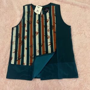 Plain&Prints Sleeveless top